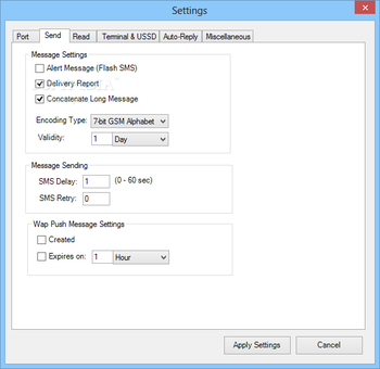 Logiccode GSM SMS Client screenshot 12