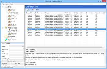 Logiccode GSM SMS Client screenshot 6