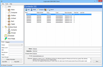 Logiccode GSM SMS Client screenshot 8