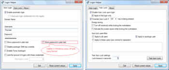 Login Helper screenshot