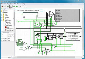 Logisim screenshot