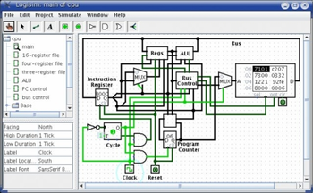 Logisim screenshot 2