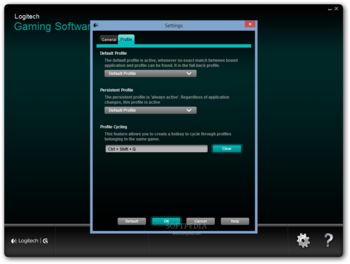 Logitech Gaming Software screenshot 2