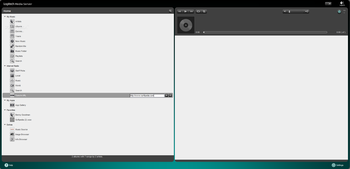 Logitech Media Server screenshot 2