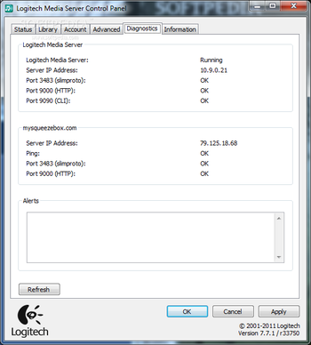 Logitech Media Server screenshot 8