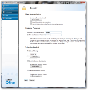 LogMeIn Free Express screenshot 4