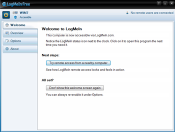 LogMeIn Free screenshot