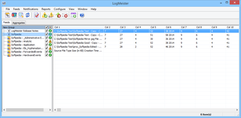 LogMeister screenshot 2