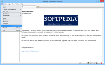 Lognoter screenshot 2