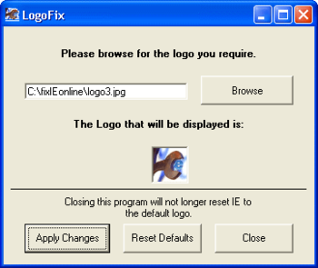 LogoFix IE Logo Branding Software screenshot 2