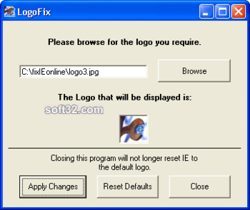 LogoFix IE Logo Branding Software screenshot 3