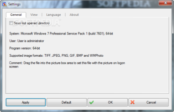 Logon Screen Customizer for Windows Vista/7 screenshot 2