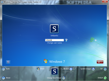 Logon Screen Tweaker screenshot