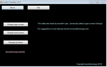 Logon Tweaker screenshot