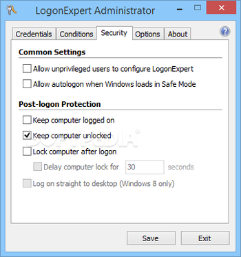 LogonExpert screenshot 4