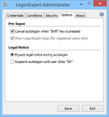 LogonExpert screenshot 5