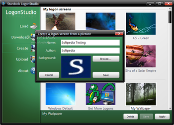 LogonStudio XP screenshot 2