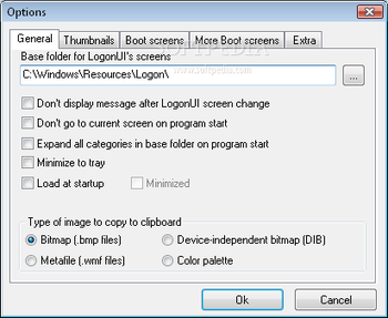 LogonUIBootRandomizer screenshot 2