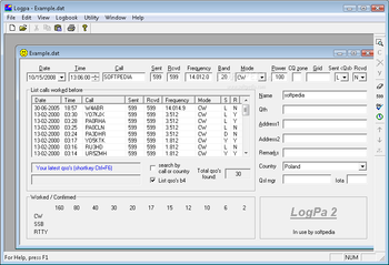 LogPA screenshot