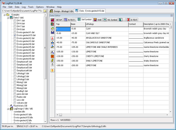 LogPlot screenshot 6