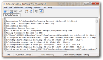 LogViewer Pro screenshot