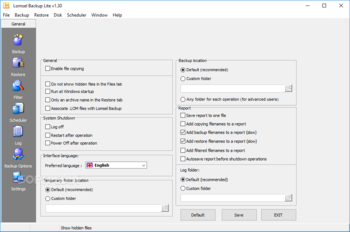 Lomsel Backup Lite screenshot 7