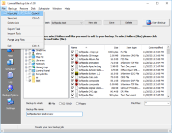 Lomsel Backup Lite screenshot 8