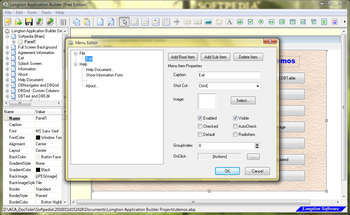 Longtion Application Builder Free Edition screenshot 2