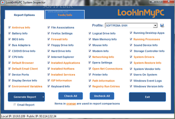 LookInMyPC Portable screenshot