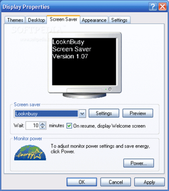 LooknBusy Screen Saver screenshot 2