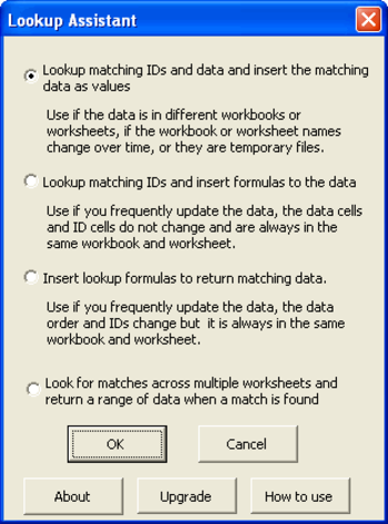 Lookup Assistant for Microsoft Excel screenshot 2