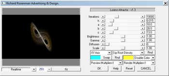 Lorenz Attractor screenshot