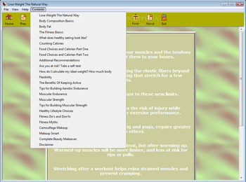 Lose Weight The Natural Way screenshot 2
