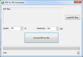 LotApps Free PDF to JPG Converter screenshot