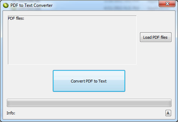 LotApps Free PDF to Text Converter screenshot