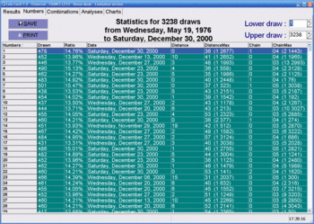 Loto Excel Universal screenshot 2