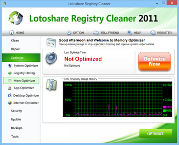 Lotoshare Registry Cleaner screenshot 14