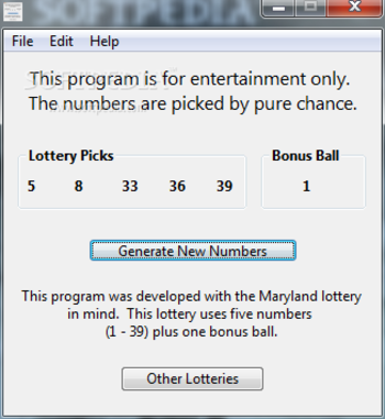 Lottery Picks screenshot