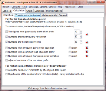 Lotto-Experte 6 from 49 UK National Lotery screenshot 2