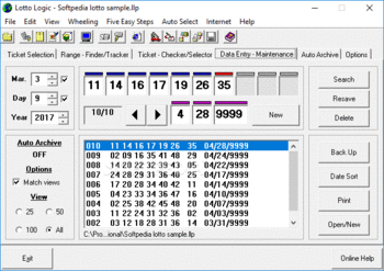 Lotto Logic Professional screenshot 10