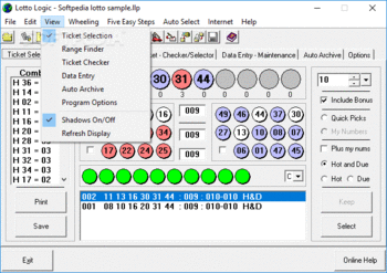 Lotto Logic Professional screenshot 4