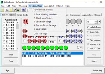 Lotto Logic Professional screenshot 6