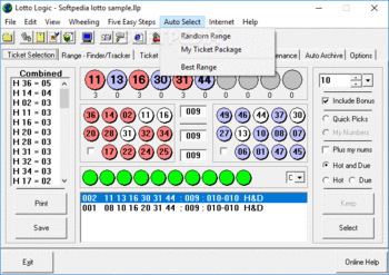 Lotto Logic Professional screenshot 7