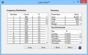 Lotto Sorcerer screenshot 17