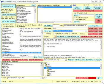 Lotus Notes Profiler screenshot 2