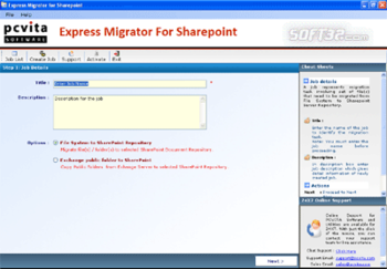 Lotus Notes to SharePoint screenshot 3