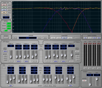 Loudspeaker Frequency Allocator Light screenshot