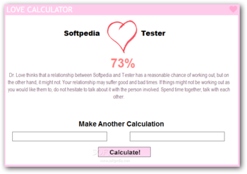 Love Calculator screenshot