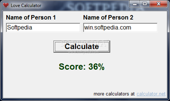 Love Calculator screenshot