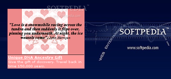 Love Quotes Vista Gadget screenshot